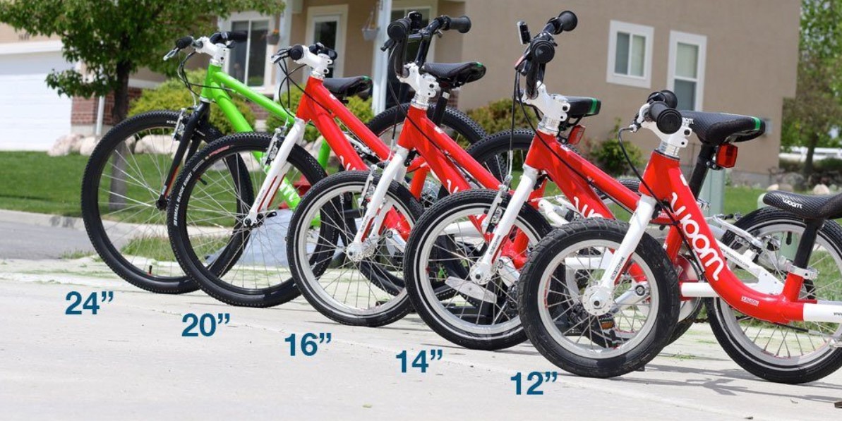 kids bike sizes
