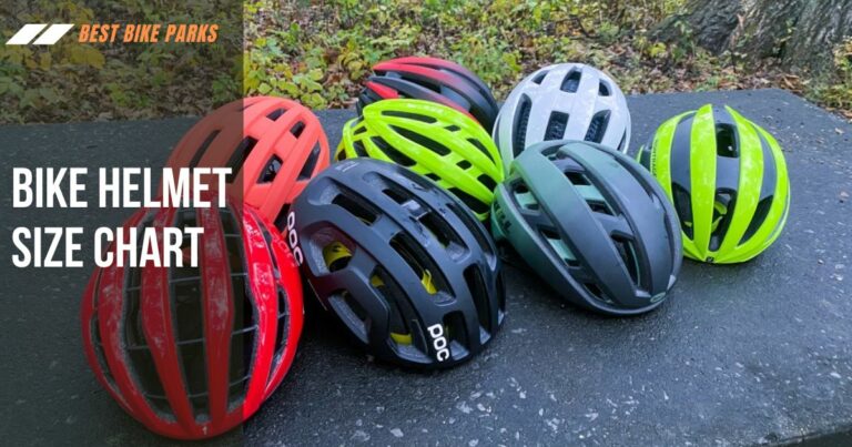 bike helmet size chart